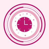 Diseño de icono de reloj vector