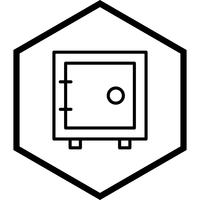 Vault Icon Design vector