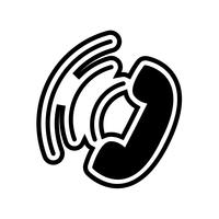 Active Call Icon Design vector