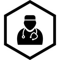 diseño de icono de doctor vector