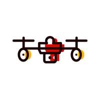 diseño de icono de drone vector