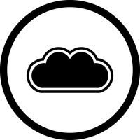 Diseño de iconos en la nube vector