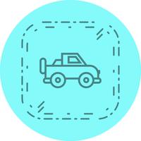 Jeep Icon Design vector