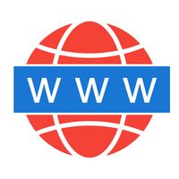 Web Search Icon Design vector