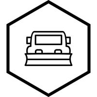 Snowplow Icon Design vector