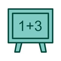 Mathematics Icon Design vector