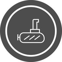 Submarine Icon Design vector