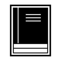Diseño de iconos de libros vector