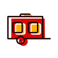 Wagon Icon Design vector