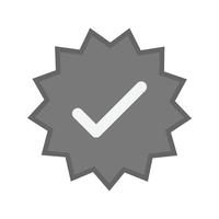 Valid Stamp Icon Design vector