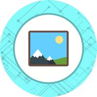 Picture Icon Design vector