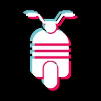 Scooter Icon Design vector