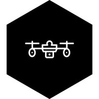 diseño de icono de drone vector