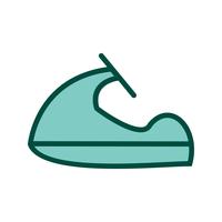 Jet Ski Icon Design vector