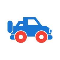 Jeep Icon Design vector