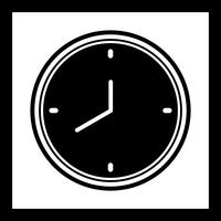 Clock Icon Design vector