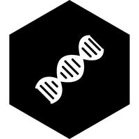 DNA Icon Design vector