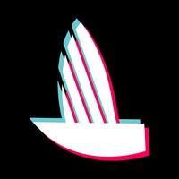 Yacht Icon Design vector