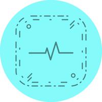 Pulse Rate Icon Design vector