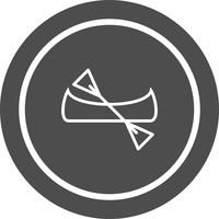 Canoe Icon Design vector