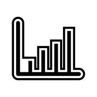 Statistics Icon Design vector