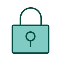 Lock Icon Design vector