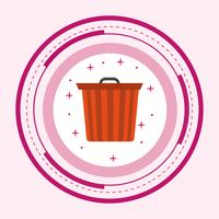 Basket Icon Design vector