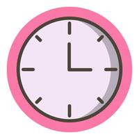 Diseño de icono de reloj vector