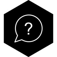 Question Icon Design vector