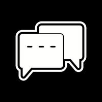  Conversation Icon Design vector