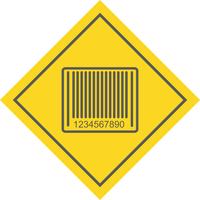 Barcode Icon Design vector