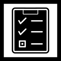 Checklist Icon Design vector