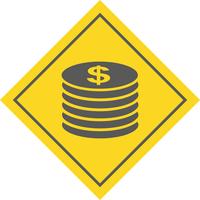 Coins Icon Design vector