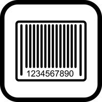 Barcode Icon Design vector