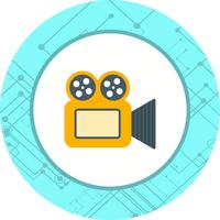 Video Camera Icon Design vector