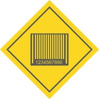 Barcode Icon Design vector