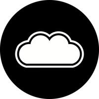 Cloud Icon Design vector