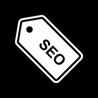 SEO Tag Icon Design vector