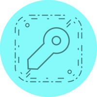  Key Icon Design vector