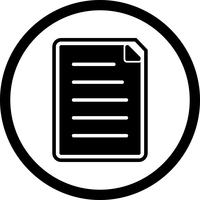 Document Icon Design vector