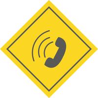 Active Call Icon Design vector