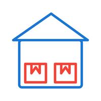 Storage Unit Icon Design vector