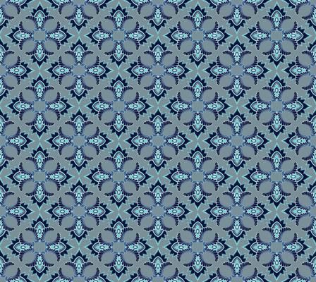 Seamless flower pattern Abstract floral ornament