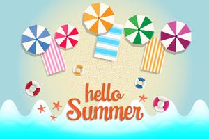 Summer Sale banner and background  vector