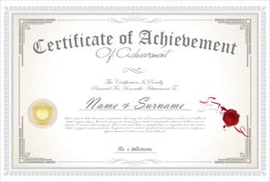 Certificate vector