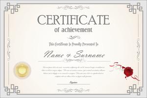 Certificate vector