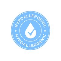 Hypoallergenic  icon vector