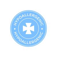 Hypoallergenic  icon vector