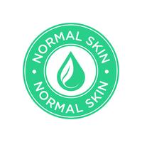 Normal skin icon. vector