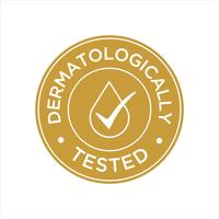 Dermatologically Tested icon vector